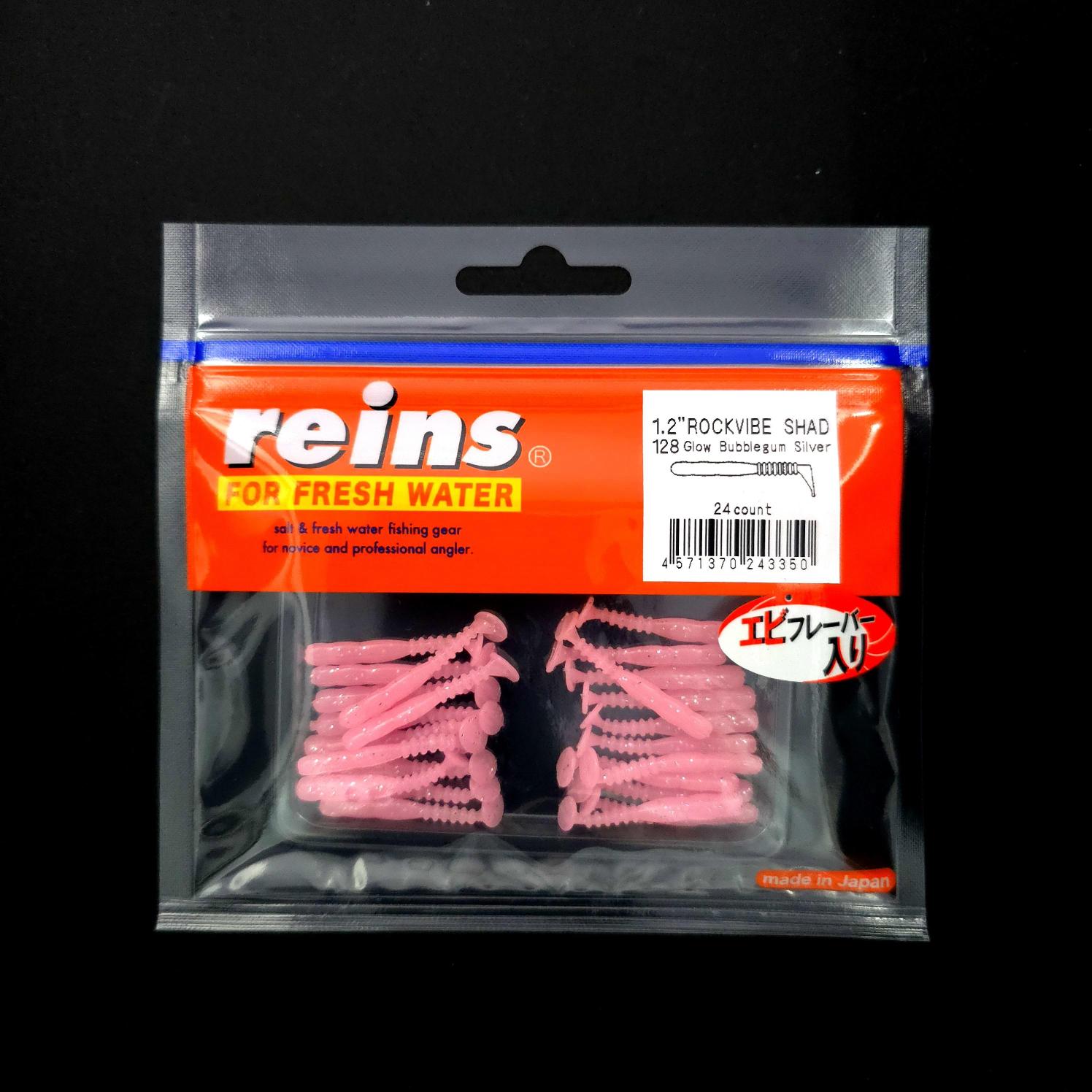 Reins Rockvibe Shad 1.2’’ LRF Silikonu