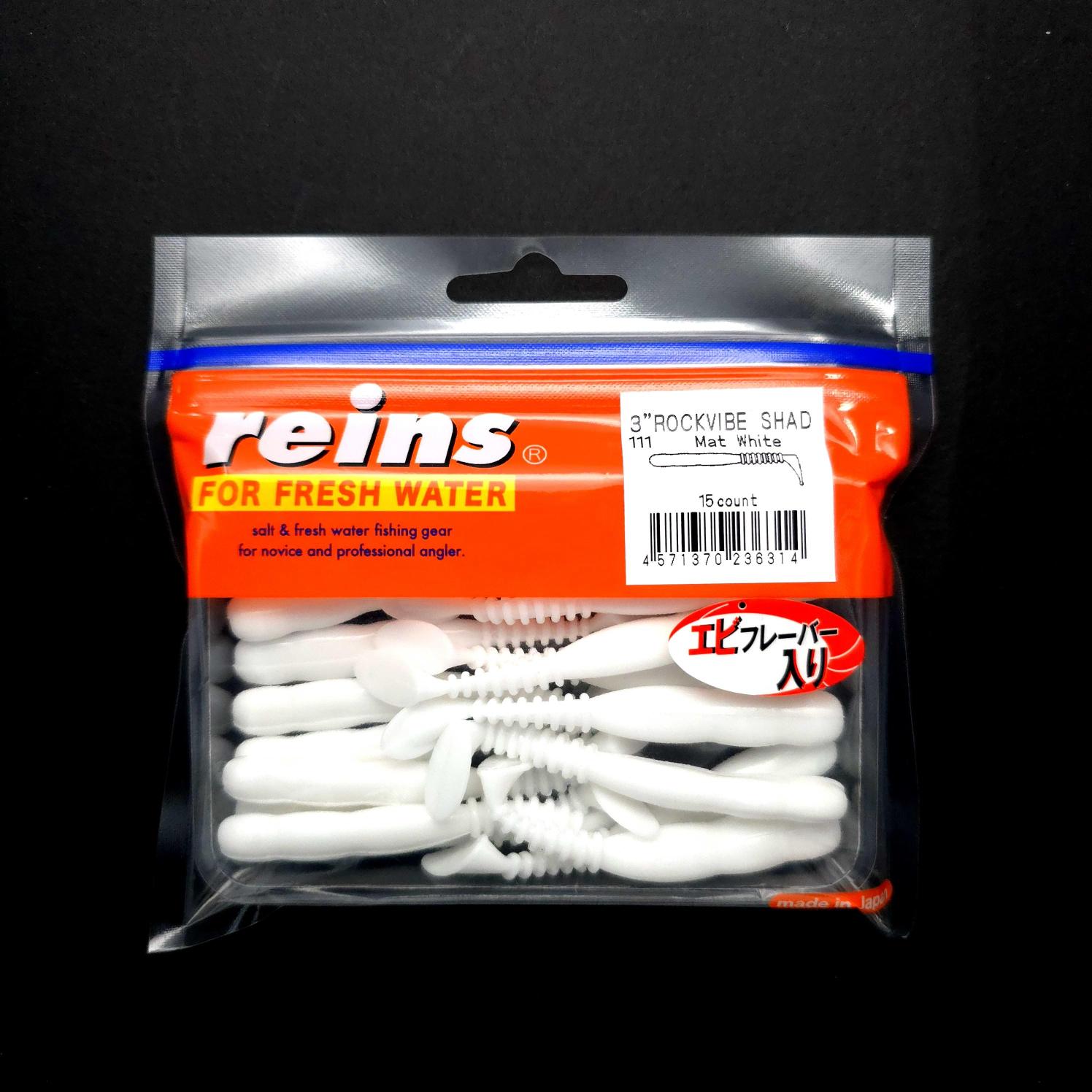 Reins Rockvibe Shad 3’’ LRF Silikonu