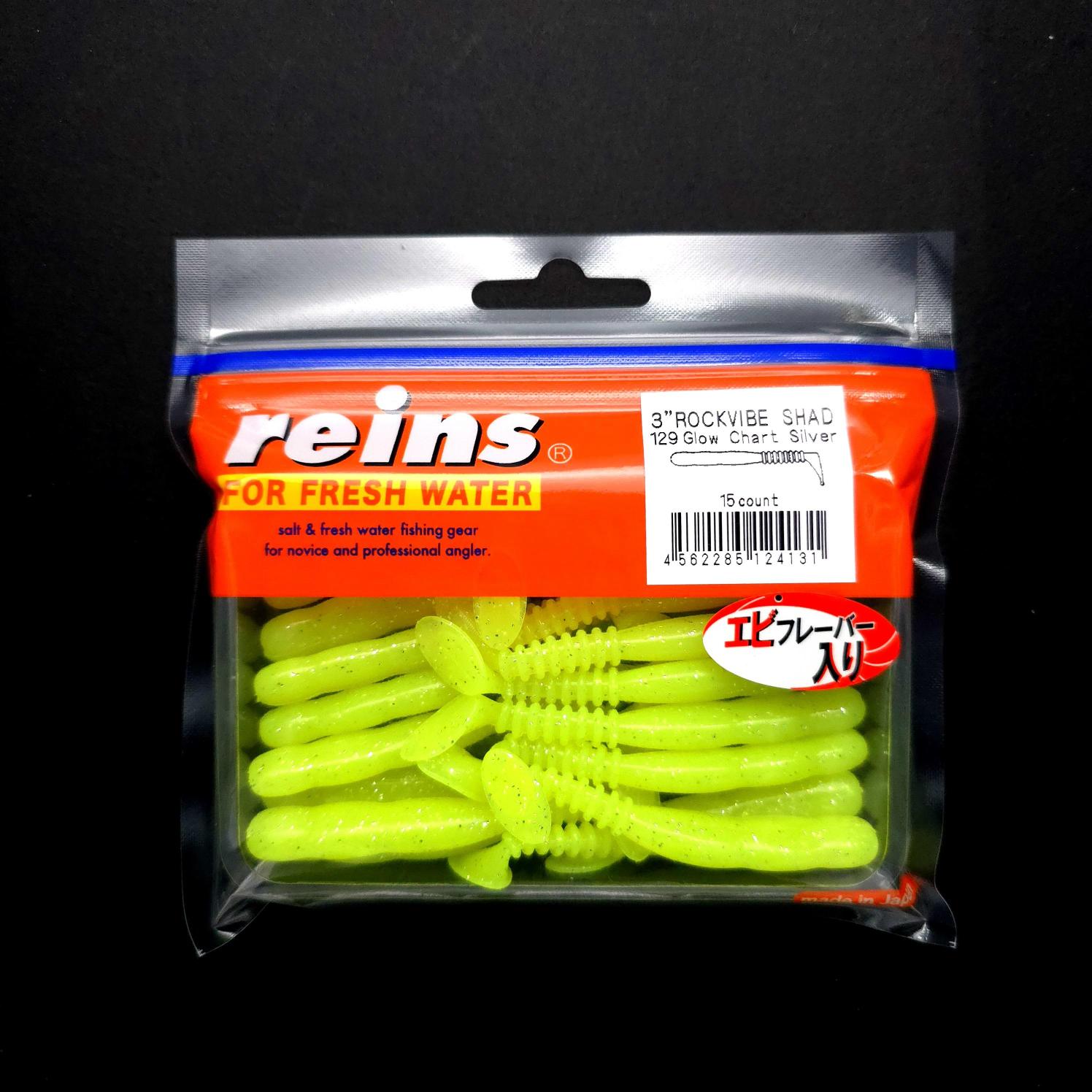 Reins Rockvibe Shad 3’’ LRF Silikonu