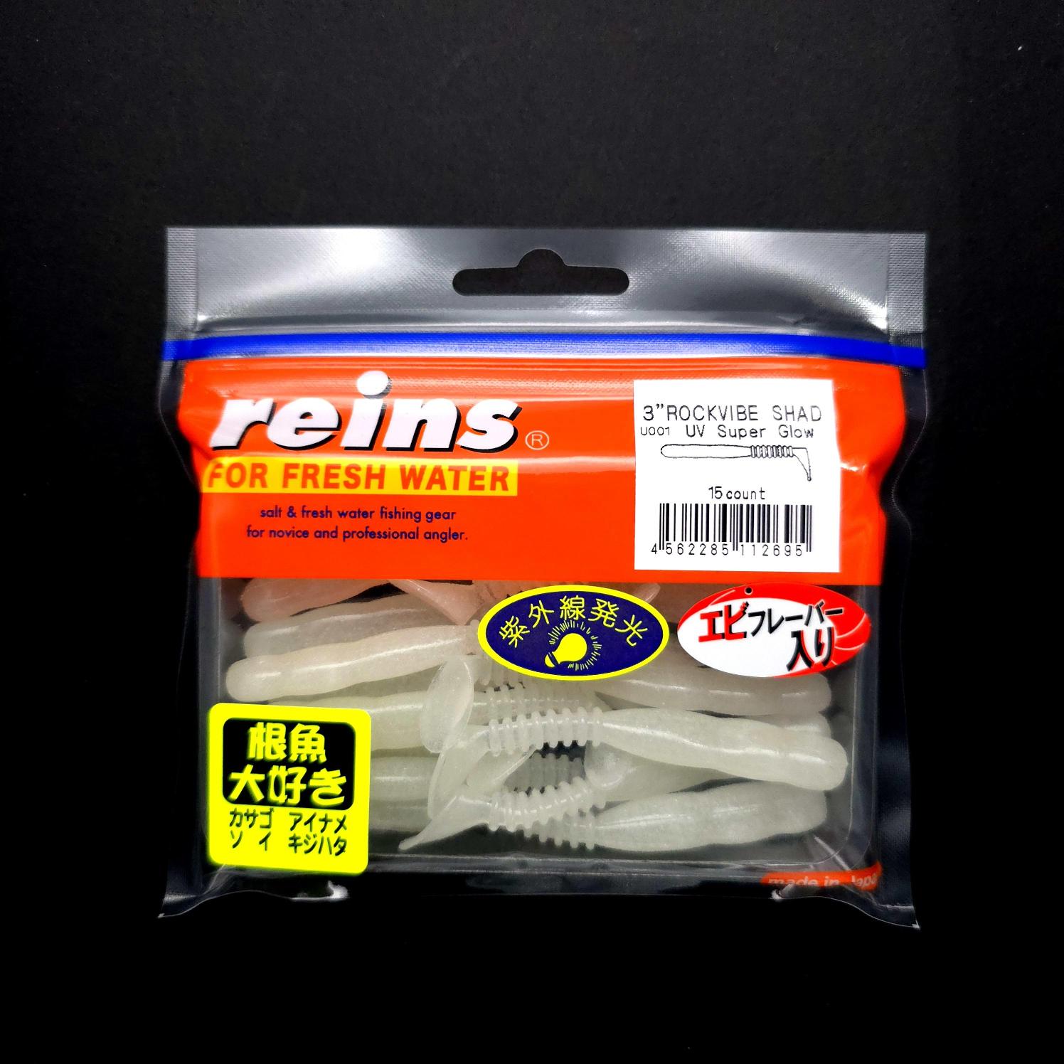 Reins Rockvibe Shad 3’’ LRF Silikonu