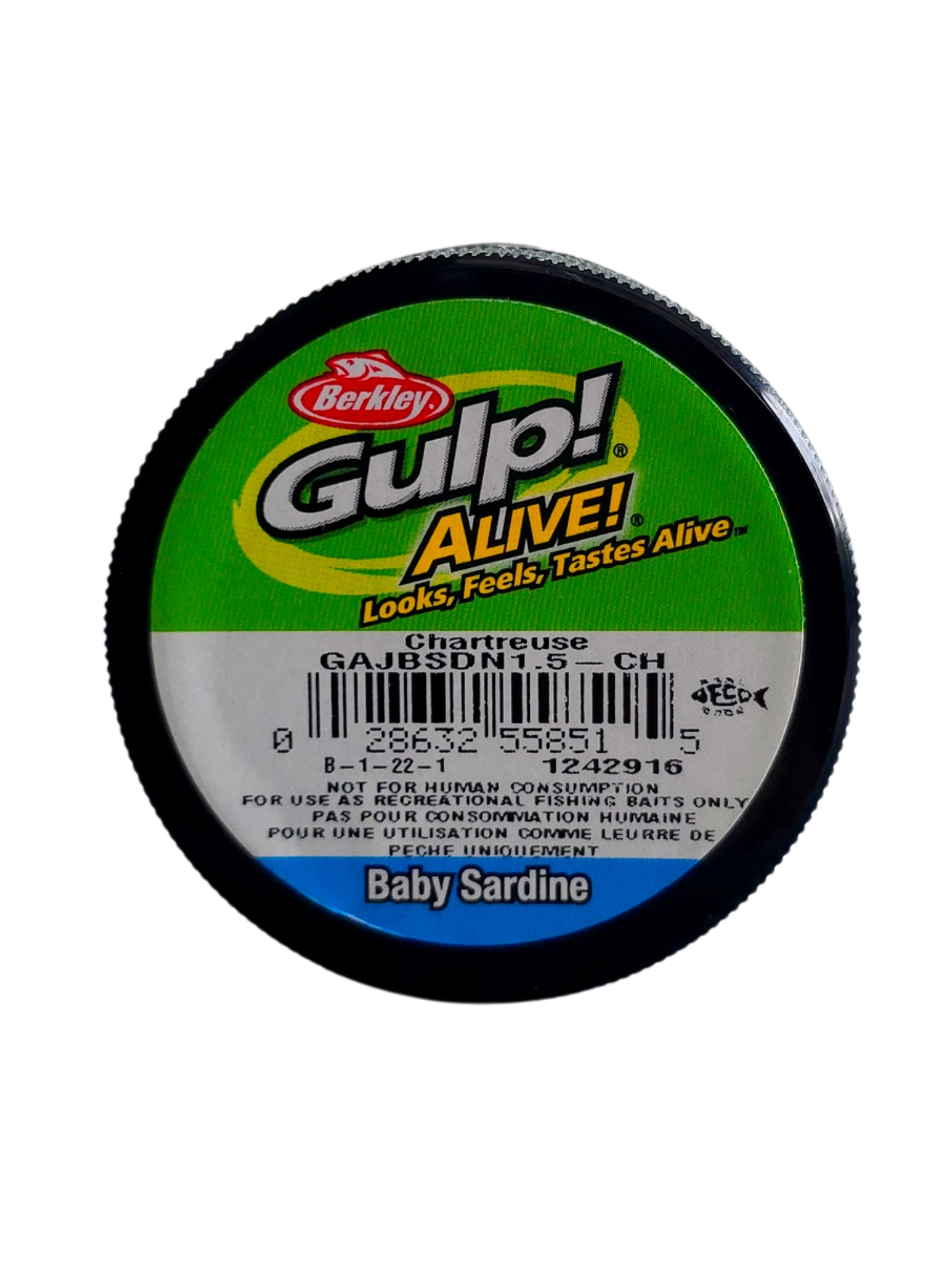 Berkley Gulp! Alive! Baby Sardine 1.5’’ Chartreuse