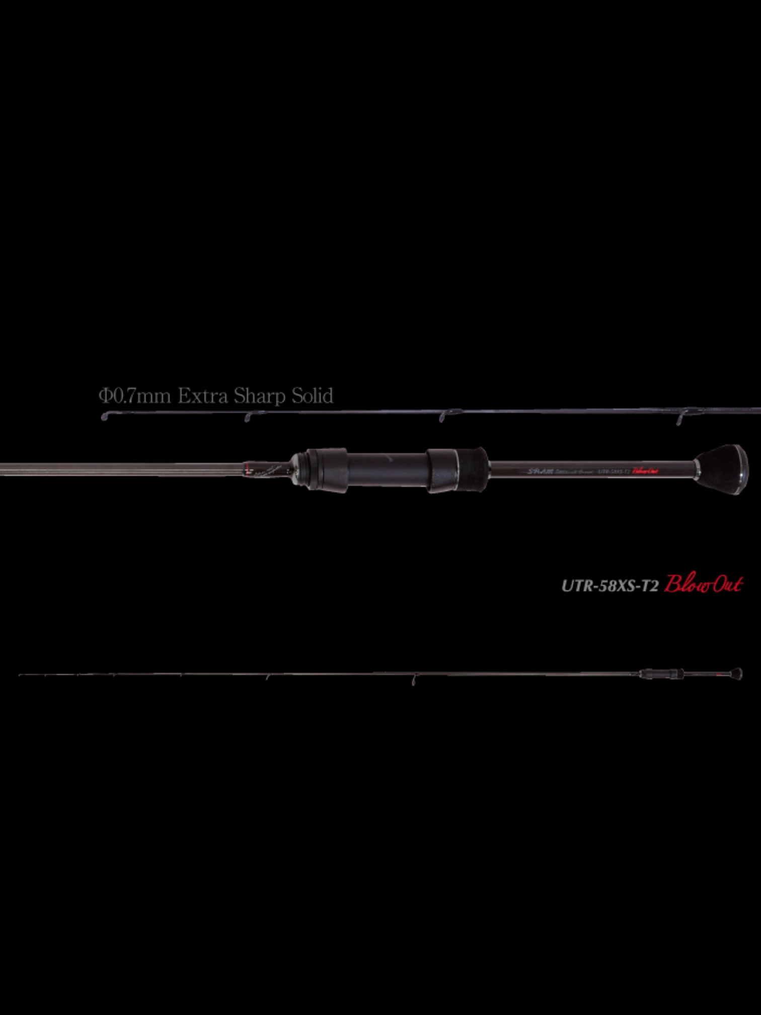 Tict UTR-58-XS-T2 ’’Blow Out’’ Tek Parça LRF Kamışı