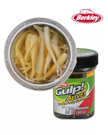 Gulp! Alive!® Minnow 1’’ - Watermelon Pearl