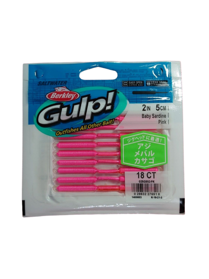 Berkley Gulp! Baby Sardine - Pink