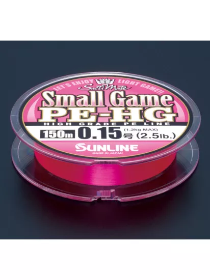Sunline Small Game 0.15pe Örgü İp Misina