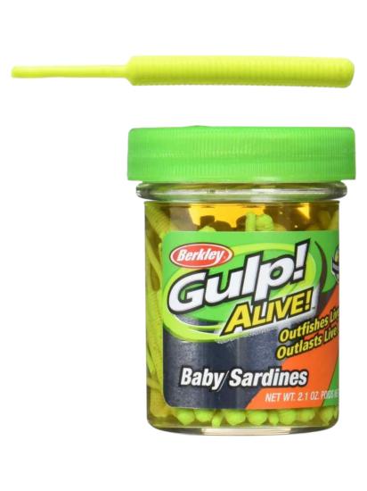 Berkley Gulp! Alive!® Baby Sardine - Chartreuse